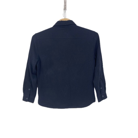 NWT GENTEAL Rainier Shirt Jacket Navy Blue Wool Blend Men's Size L - Picture 7 of 12